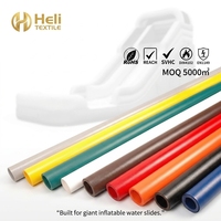 Bâche en PVC ignifuge et étanche à l'air pour tentes de bar gonflables et abris d'événements professionnels FR Heli Textile