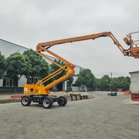 Plateforme élévatrice articulée autopropulsée à grande capacité, électrique et hydraulique