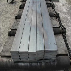 Barre plate en acier au carbone à surface noire/galvanisée, alliage métallique tiré à froid, alliage tiré à froid, acier rectangulaire plat rond - Product Image 1