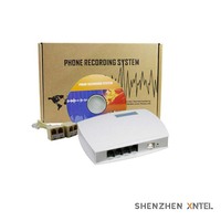 Dispositif d'enregistrement téléphonique USB 2CH Base PC PSTN Auto USB Enregistreur vocal Dispositif d'enregistrement d'appel