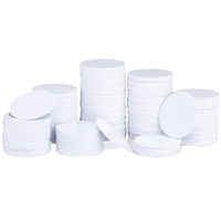 Étiquettes RFID NFC personnalisables Mini 215 13,56 MHz 25 mm en PVC, papier, PET, étanches, format pièce, numéros de modèle ISO, cartes de membre, cartes de visite, hôtels