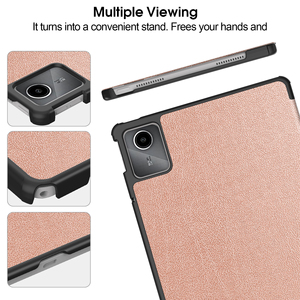 Capa para Lenovo Tab M11 11 "2024 TB330FU Suporte Leve Tri-Fold Hard Shell Capa Protetora <span class=keywords><strong>Tablet</strong></span> Case - Product Image 5