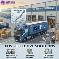 Expédition de conteneurs complets vers les États-Unis Agent de fret maritime 20 pieds 40 pieds
