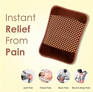 Rechargeable Electric Hot Water <b>Bottle</b> with Eco-friendly PVC Material for Period Pain Relief and Hand Warmth - Product Image 2