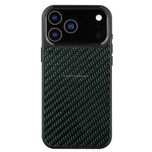 Funda de Teléfono de Fibra de Carbono Forjada + TPU para <span class=keywords><strong>iPhone</strong></span> 17/17 Pro Max/17 Air/17 Pro Max Carbon Case/16 Pro y 14 Pro Max/12 Pro/11/<span class=keywords><strong>13</strong></span>/15 - Product Image 2