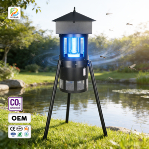 <span class=keywords><strong>Piège</strong></span> à moustiques électrique puissant et personnalisé à aspiration, étanche, pour extérieur, parcs, hôtels et jardins, avec libération de <span class=keywords><strong>CO2</strong></span> - Product Image 1