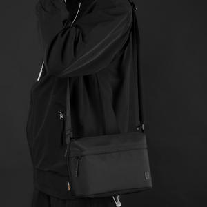 Sac bandoulière en nylon pour homme WePower, noir, imperméable, léger, décontracté, sportif, usage quotidien, été 2025 - Product Image 2