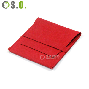 Fabrication de pochettes enveloppe en microfibre de haute qualité, logo personnalisé, couleur, bijoux, cadeau avec motif - Product Image 3