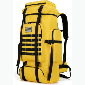 Mochila de Senderismo Personalizada con Logotipo, Muestra Gratuita, Mochila de Viaje Grande Multiusos para Hombre con Lona - Product Image 2