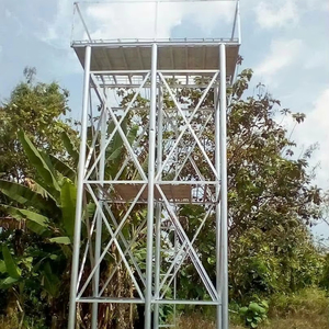 Hochwertiger selbst tragender Beobachtungs turm aus verzinktem Stahl Vorgefertigter aussichts turm für Telekommunikation zubehör - Product Image 3
