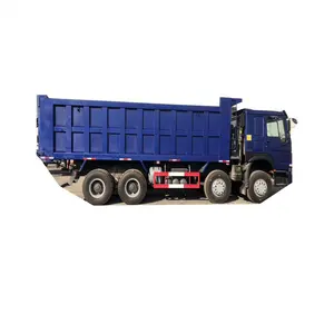 Howo 400hp Good Performance 8x4 Dump Truck For Garden Mining