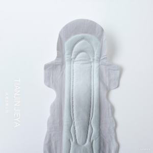 Serviettes hygiéniques jetables en coton biologique super absorbantes avec ailettes anti-fuites - Product Image 3