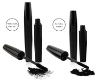 Fibres 3D organiques pour mascara, longue tenue, imperméable, liquide minéral pour allonger les cils