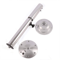 Base de support de piédestal en métal réglable en hauteur de 22 à 28 pouces pour caravane marine camping-car Legs-VT-02.048 de Table de Style moderne