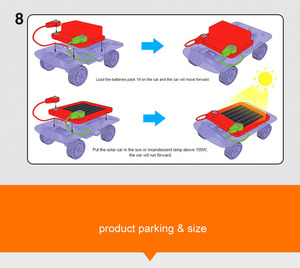 Kit de découverte des énergies renouvelables : Laboratoire électronique solaire à connexion rapide sans soudure, activité Montessori pour l'entraînement logique - Product Image 2