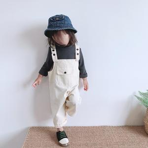Enfants Automne Nouveau Garçon Vêtements Enfants 2 ans Enfants Pantalons Bébé Fille Bretelles - Product Image 5