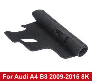 ROHUA <span class=keywords><strong>Audi</strong></span> <span class=keywords><strong>A4</strong></span> B8 2009-2015 Sline Dashboard <span class=keywords><strong>Interior</strong></span> Kit Parasol Alfombra Premium Dash Covers (Poliéster/Cuero/Ante Negro) - Product Image 4