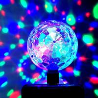Mini projecteurs laser LED RGBW USB, activés par le son, indice IP33, intensité réglable, portables, CRI 95 élevé, IP65, pour scène, fêtes de famille, clubs