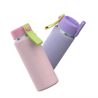 Hong Ling en acier inoxydable poche sous vide flacon Thermos tasse à café bouteille d'eau gobelet Portable Mini Thermos tasse