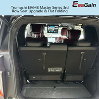 Accessoires de mise à niveau de siège VIP pour Trumpchi E9 PRO MAX M8 Master, kit de modification pour siège de troisième rangée pliable à plat