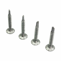 OEM Ceramic Coated Flat Pancake Head Screws for Wood and Metal Roofing Type 17 Point Quick Guard