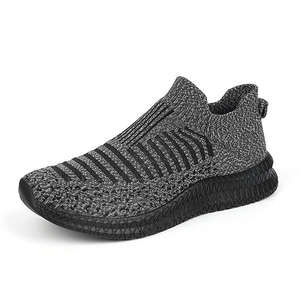 Men's Sporty Luxury Lightweight Anti-<b>slip</b> Casual Sneakers Outdoor Walking <b>Running</b> <b>Shoes</b> Mesh Stretch Fabric <b>Slip</b>-<b>On</b> Design - Product Image 1