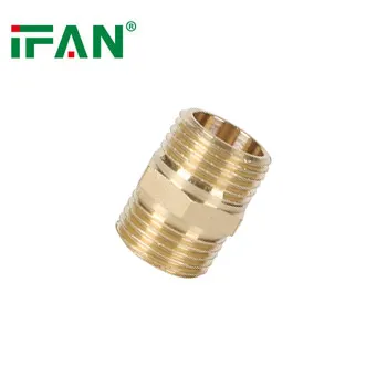 IFAN Harga Rendah 1/2 " - 2" Pipa Tembaga Fitting Puting Kuningan untuk Fitting Berulir Kuningan Krom