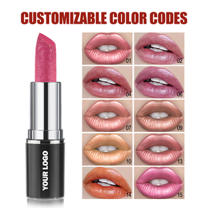 50 Peças de Batom Personalizado à Prova d'Água, Longa Duração, Alta Pigmentação, Acabamento Fosco, Leve, Deslizamento Suave, Confortável de Usar - Product Image 2