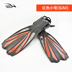Palmes de plongée, surf et natation, modèle professionnel pour adultes, style long extensible, pour entraînement intensif - Product Image 6