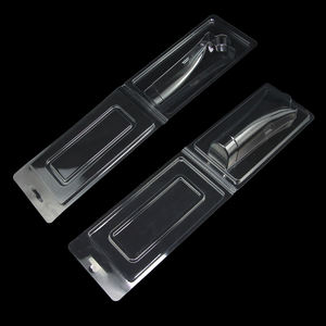 Emballage en blister transparent personnalisé avec logo, plateau en plastique à clapet, matériaux recyclés, boîte en plastique pliable pour cadeau XF-0759 - Product Image 2