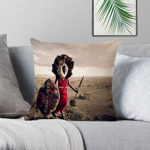 Célèbre peinture série 45X45 lin salon canapé Art lin taie d'oreiller - Product Image 5