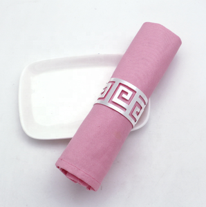 Luxe Jolie <span class=keywords><strong>Rose</strong></span> Or Anneau Serviettes Fantaisie Porte-Serviettes Élégant Métal Jaune Minimaliste Bling <span class=keywords><strong>Serviette</strong></span> Anneaux Décoratifs - Product Image 4