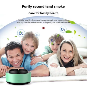 Cendrier intelligent avec logo personnalisé, purificateur d'air, élimination instantanée de la fumée secondaire pour la maison, le bureau, la terrasse, utilisation intérieure et extérieure - Product Image 6