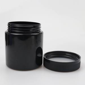 Factory Wholesale Customized Smell Proof Cr Push Down Cap Pet <b>Plastic</b> Concentrate Storage <b>Jar</b> 3.5g Dried Flower Packaging <b>Jar</b> - Product Image 4