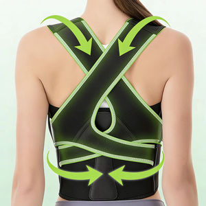Ceinture de soutien lombaire réglable et respirante pour le redressement du dos et la correction de la posture des employés de bureau - Product Image 1