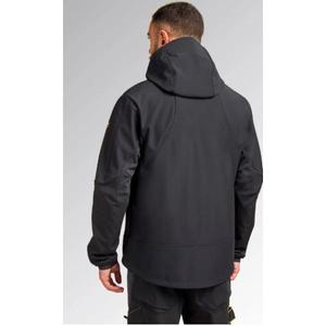 Diadora แจ็คเก็ตผ้านิ่มผสมวัสดุแบบผสมยืดได้702.180796 80013/ลิตรแจ็กเก็ตทำงานสีดำกันน้ำได้ - Product Image 3