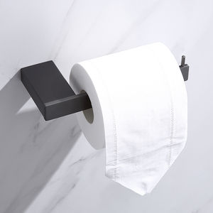 Porte-<span class=keywords><strong>papier</strong></span> <span class=keywords><strong>toilette</strong></span> mural en acier inoxydable brossé doré moderne HIDEEP - Product Image 4