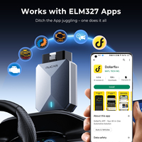 Herramienta Automotriz Bidireccional MUCAR BT200 MAX, Escáner Bluetooth ELM327 OBD2 CANFD, 15 Funciones de Reinicio, Lector de Códigos de Diagnóstico Gratuito para Todo el Sistema