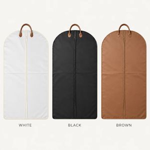 Custom Logo Oxford Fabric Garment Carrier Bag, Durable Zippered Suit Cover with Handle for Bulk Orders & Travel - Product Image 4