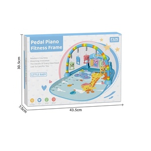 Nouveau Produit Tapis de Jeu Musical Éveil Bébés Tapis d'Activités Motif Dessin Animé Tapis de Fitness Multi-Fonctions avec Pédales de <span class=keywords><strong>Piano</strong></span> Jouets <span class=keywords><strong>pour</strong></span> Bébés - Product Image 6