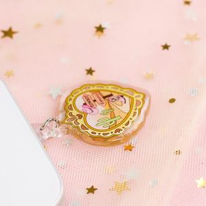 ฝาครอบกันฝุ่นลายการ์ตูนน่ารักสำหรับ iPhone iPad แบบอะคริลิค ป้องกันฝุ่นพอร์ตชาร์จ Type C พร้อมจี้ห้อยตกแต่ง - Product Image 4