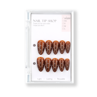 24 faux ongles personnalisés avec étiquette privée, étui OEM, emballage sur mesure, fournitures pour ongles, faux ongles plus souples