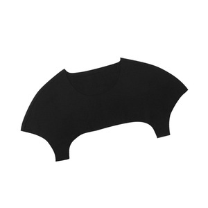 Neck Support Shoulder Protector Warm Vest Unisex Black Windproof For Outdoor Activities - Product Image 1