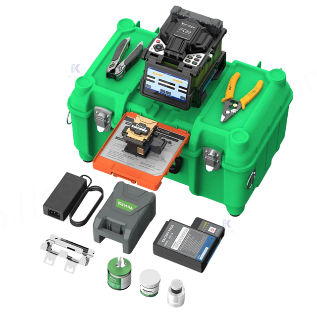 GX39 FTTH Fiber Optic Fusion Splicer Optical Welder and Splicing Machine for Fiber Optic Equipment