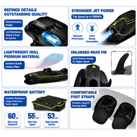 Planche de surf électrique en fibre de carbone haute performance, motorisée, pour sports nautiques, navigation en mer et en lac - Vente flash