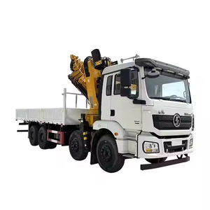 Shacmanמשאית עגורן רכב תחבורה מיוחד עם 20ton 25ton משאית רכוב מתקפל בום עגור למכירה - Product Image 1