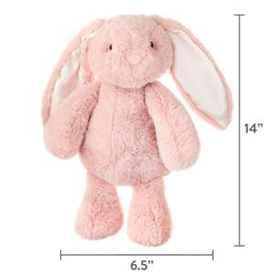Peluche de Conejito Suave Spark Create Imagine, Relleno de Algodón PP, Bordado, Juguete Antiestrés para Cumpleaños, Color Rosa, para Todas las Edades - Product Image 4