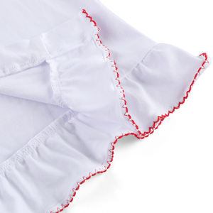 Boutique à volants coton deux pièces ensembles vêtements de nuit <span class=keywords><strong>lapin</strong></span>-motif mignon enfants filles pyjamas - Product Image 6