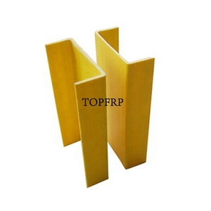 Matériau composite FRP, profilé en C en fibre de verre pultrudée - Product Image 1