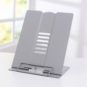 طالب الأطفال المحمولة قابل للتعديل طوي الأيدي الحرة سطح المكتب طبخ وصفة كتاب كرتون عرض حامل معدني للقراءة عقد - Product Image 4